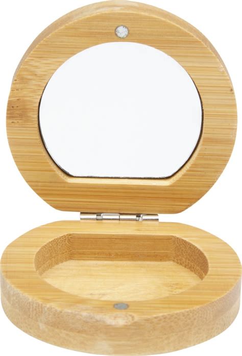bamboo compact mirror